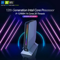 Gaming Mini PC Intel i9-12900H 13900HK 14 Cores 20 Threads NVIDIA RTX3050 8GB GPU 16GB/32GB DDR4 1TB M.2 NVME SSD Windows 10/11