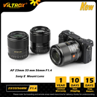 VILTROX 13mm 23mm 33mm 56mm F1.4 for Sony Lens Auto Focus APS-C Compact Large Aperture Lens Sony Lens E mount A7II Camera Lenses