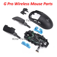 Mouse Side Keys Cover Main Cable Button Board Scroll Switch Frame Receiver...for Logitech G Pro Wireless Gaming Mouse