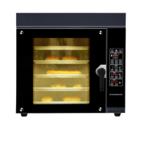 high quality bread bakery equipment mini 5 trays electric hot-air convection oven with steam