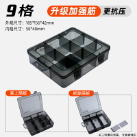 螺絲零件收納盒 多格零件盒透明塑料電子元器件格子收納盒子小螺絲分格配件盒【XXL12679】