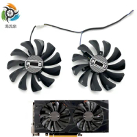 New 2pcs/lot 85mm P106 GTX 1060 Cooler Fan DC 12V 4Pin Fan Replace For INNO3D GeForce GTX 1060 3GB X2 / GTX 1060 6GB X2