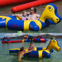 Inflatable Pool Toy Inflatable sea horse Pool Floating Animal Games For Kids