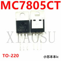 (10-20pcs)100% New original MC7805 MC7805CT to-220 7805CT Chipset