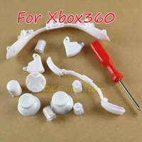 15sets/lot for XBOX 360 Full set buttons repair parts with T8 screwdriver for xbox360 wireless controller
