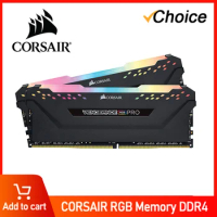 CORSAIR DDR4 Pc4 Ram RGB PRO DIMM Desktop Memory Support motherboard 8GB memoria ram ddr4 3200Mhz 8G