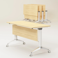 【AS 雅司設計】AS雅司-紫嬌移動式摺疊會議桌(培訓桌 會議桌 書桌)