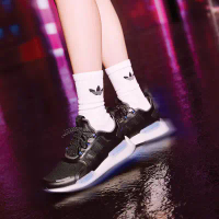 【adidas】BlackPink系列男 ORIGINALS NMD_V3 經典鞋-黑-UK 9