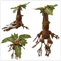 35cm Mandrake Plush Toy Cartoon Soft Stuffed Anime Plush Doll For Kids Birthday Christmas Gift Home Decoration Fans Collect Gift