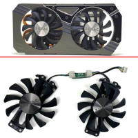 Cooling Fan 75MM 4PIN GA81S2U For ZOTAC GTX 950 960 1060Ti PCI-EDC GTX950 GTX960 Graphics Card Fans