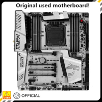 For X99A XPOWER GAMING TITANIUM Used original For Intel X99 Socket LGA 2011-3 V3 DDR4 motherboard LGA2011 Mainboard