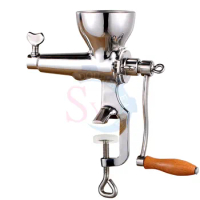 Wholesale Price Stainless Steel Manual Wheat Grass Wheatgrass Slow Juicer Vegetables Apple Juice Screw Extractor Machine