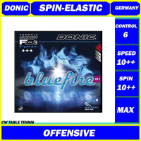 Populariti Baharu DONIC BlueFire M1 Spin-Elastik Max Getah Ping Pong kepingan getah Ping Pong getah 