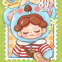 Genuine Wendy's Zoological Garden Plush Series Blind Box Guess Bag Mystery Box Toys Doll Cute Anime Figure Desktop Ornaments