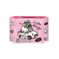 【HELLO KITTY】純棉透氣日用衛生棉25cm