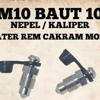 Baut M10 Nepel Angin Kaliper Rem Cakram Mobil