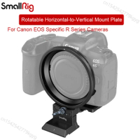SmallRig Rotatable Horizontal-to-Vertical Mount Plate Kit for Canon EOS Specific R Series Cameras EOS R6 Mark II EOS R5 R5C 4300