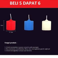 LILIN LUNAK KHUSUS ALAT BANTU TOYS PRIA WANITA TIDAK PANAS LILIN AROMATERAPHY SUHU RENDAH LILIN TETE