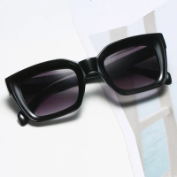 Rectangle TR90 Retro Polarized Sun Glasses Polarized Mirror Sunglasses Custom Made Myopia Minus Prescription Lens -1 To -6