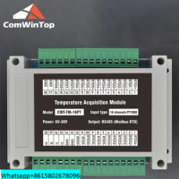 16 channels PT100/PT1000 Rs485 Modbus Output Temperature Acquisition Module