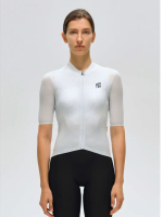 Monton Áo đạp xe nữ Topography Glacial White