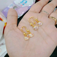 ANTING ANAK GOLD PERAK ASLI 915