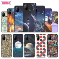 Silicone Case For OnePlus Nord N100 BE2012 Cute Cartoon Flower Pattern For One Plus Nord N 100 BE2011 BE2015 BE2013 Cover Bags
