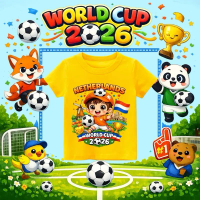 World cup netherlands belanda / Baju Anak Lengan Pendek netherlands belanda World Cup 2026 Lucu Imut