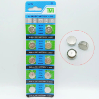 ถ่านไขควงวัดไฟอิเล็ก​ทรอ​นิกส์ รุ่นมีเสียง LED 3 สี ขนาดก้อนละ 1.5V AG13 LR44