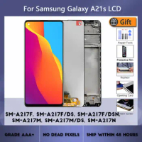 6.5" For Galaxy A21S LCD A217F/DS A217H LCD Touch Screen Digitizer Display For Samsung Galaxy A21S Display A217F A217