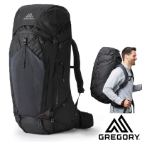 GREGORY 新款 BALTORO PRO 100L 專業網狀透氣健行登山背包(M)_熔岩黑