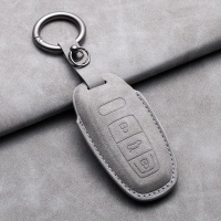 Sarung Kunci Kereta, Bahan Kulit, untuk Audi A1, A3, 8V, A4, B8, B9, A5, A6, 8S, 8W, A7, A8, Q3, Q5,