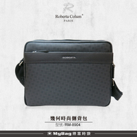 ROBERTA 諾貝達 側背包 幾何時尚系列 側背包(小) 頭層牛皮 橫式斜背包 RM-8904 得意時袋