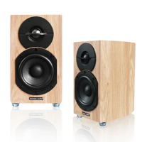 FX AUDIO Manufacturer 30W Full Range Passive Speakers 5 Inches Desktop HiFi bookshelf Speakers Home Audio Wood Grain