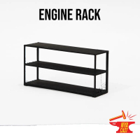 Engine Rack DIsplay 5 Colour 1/64 Diorama Diecast Organizer Hotwheels 1:64 Scale Miniature Accessor