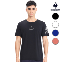 法國公雞牌S.Café環保科技咖啡紗運動短袖T恤 中性 四色 LWR23601