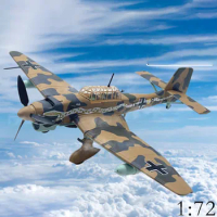 1/72 Scale German JU87D Aircraft Model Toy Decoration Display Collection Gift