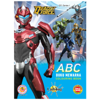 LADYBUG DRAGON FORCE ABC / 123 / Aa Zz / abc COLOURING BOOK - GF  SERIES