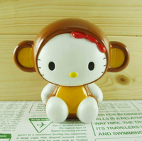 【震撼精品百貨】Hello Kitty 凱蒂貓 造型存錢筒 猴 震撼日式精品百貨