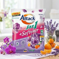 Attack 1.4kg Detergent Jaz1 Bersih Rontokkan Noda Powder Detergen Bubuk Jazz Atack Kao Sabun Cuci Ba