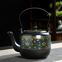 茶壺 陶瓷茶壺大號家用耐高溫大容量單壺泡茶青花水壺開水壺涼水瓷水壺