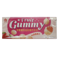 義美 草莓煉乳QQ糖巧克球 50g【康鄰超市】