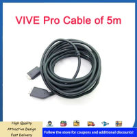 Original 5m Cable for HTC Vive Pro VR Headset - Connects Vive Link Box to Vive Pro Headset / Original Vive Pro Headset Cable