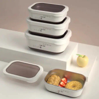 Kotak Stainless Steel Bekal Meal Box Container Storage Box - 470ml