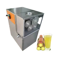 Home Commercial Portable Small Scale Sugar Cane Sugarcane Juice Making Juicer Extractor Machine