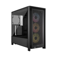 เคสคอมพิวเตอร์ Mid-Tower FRAME 4000D Airflow พร้อมพัดลม RS120 ARGB 3 ตัว สีดำ