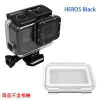【GOPRO 副廠】HERO5 HERO6 HERO7 BLACK 防水殼+觸控後蓋 可不拆鏡頭
