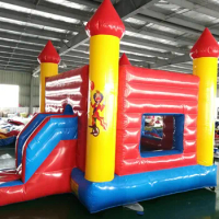 Inflatable trampoline bouncy house birthday gift for kids