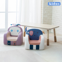 【kidus】120公分兒童多功能遊戲桌椅組 一桌二椅HS120BW+SF005*2(兒童桌椅 學習桌椅 繪畫桌椅)