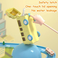 500ML Bus Kids Bottle BPA Free Tritan Water Bottle Kid Free Leak-Proof Botol Air Budak Bas